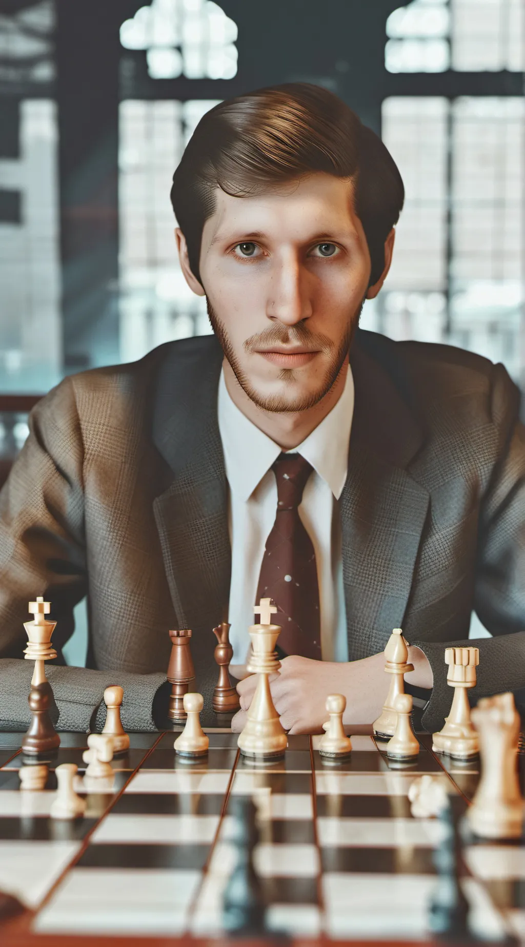 ai character: bobby Fischer background