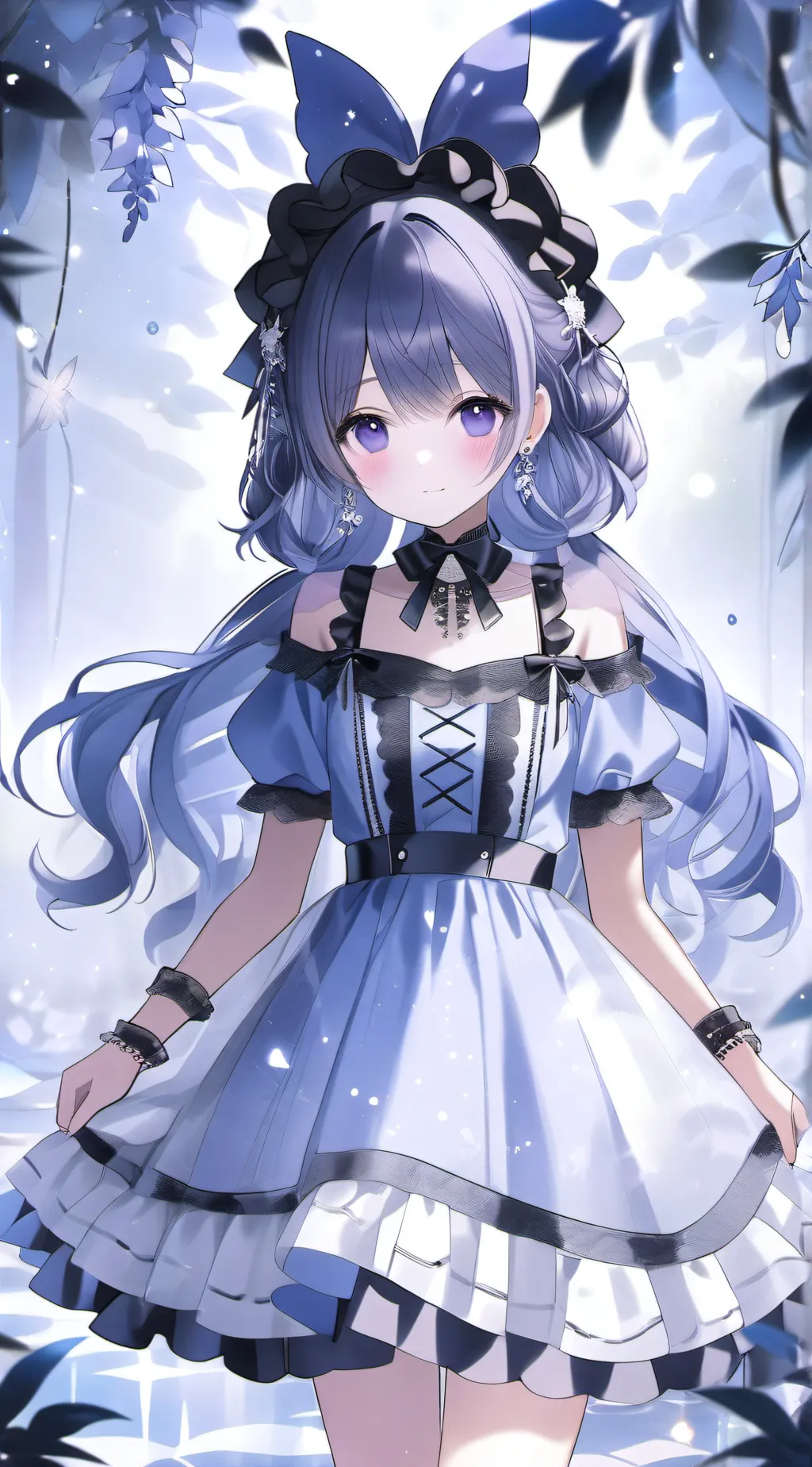 ai character: Lunar background