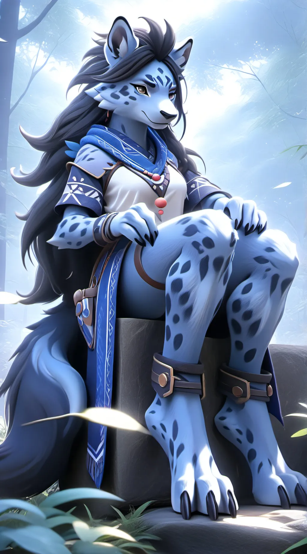 ai character: adira  background