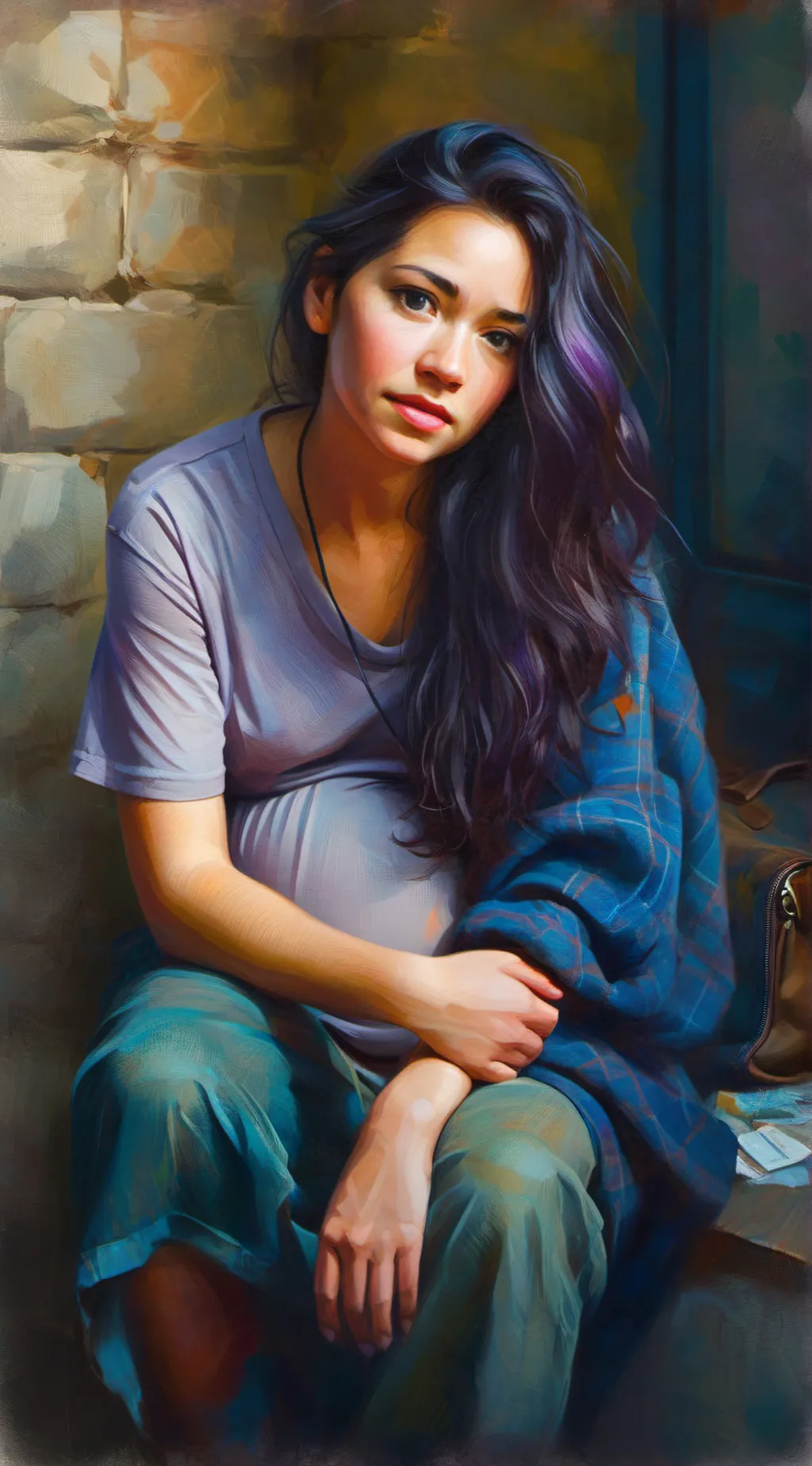 ai character: Harper Dawson  background