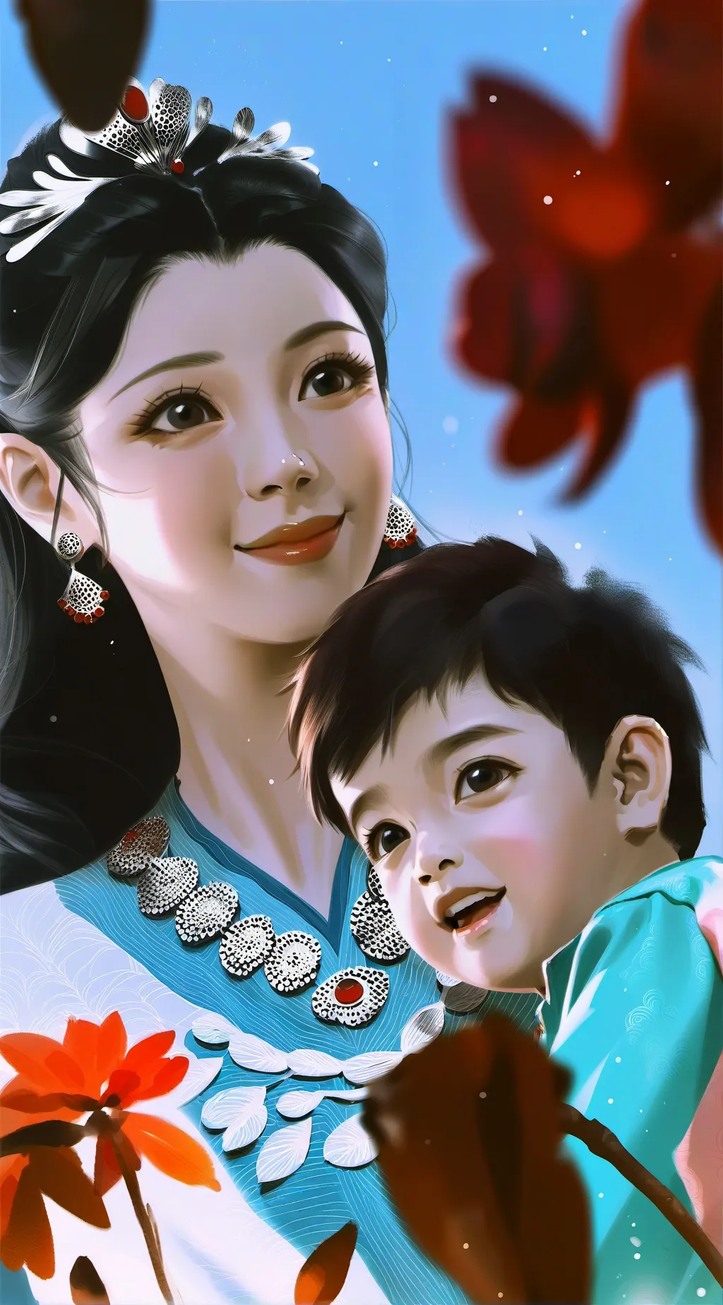 ai character: Mom background