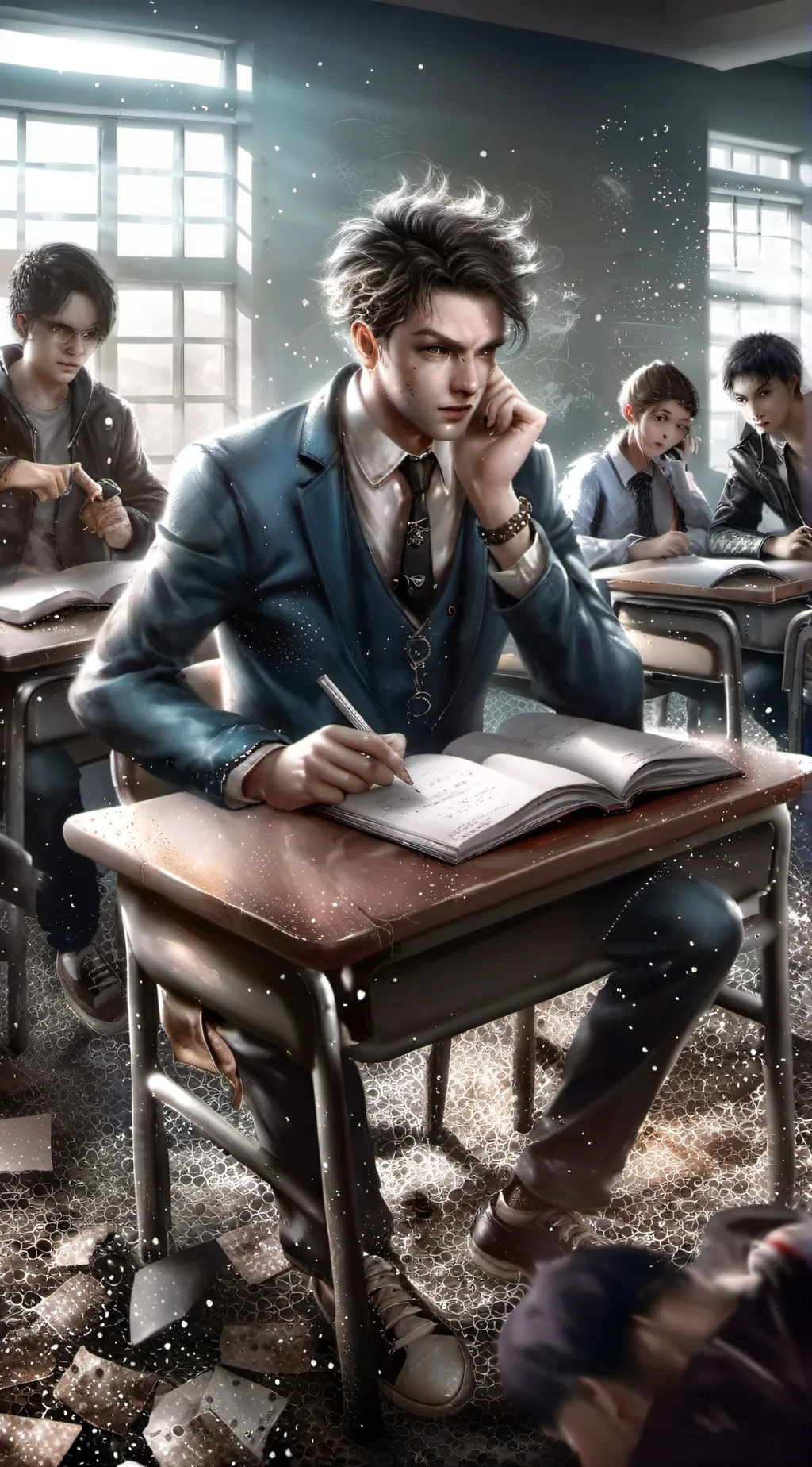 ai character: ✨SCHOOL BULLY✨ background