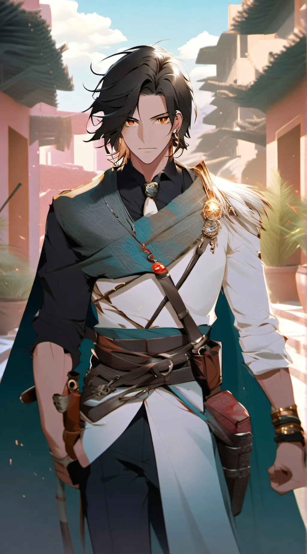 ai character: Keiran background