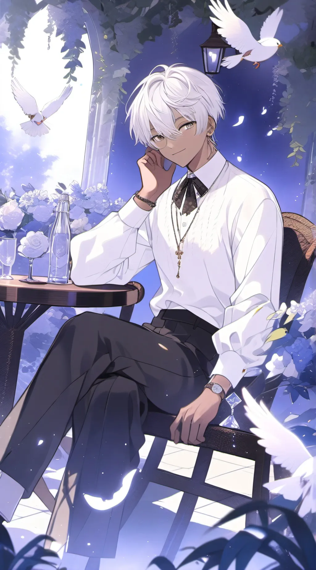 ai character: ₵ⱤɎ₴₮₳ⱠłON background