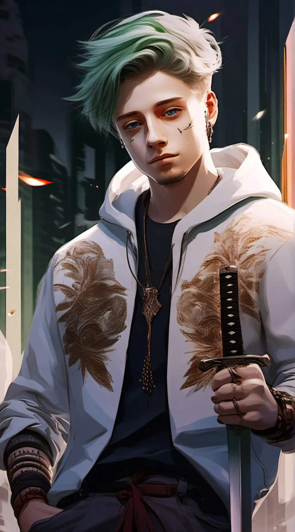 ai character: Crowley background