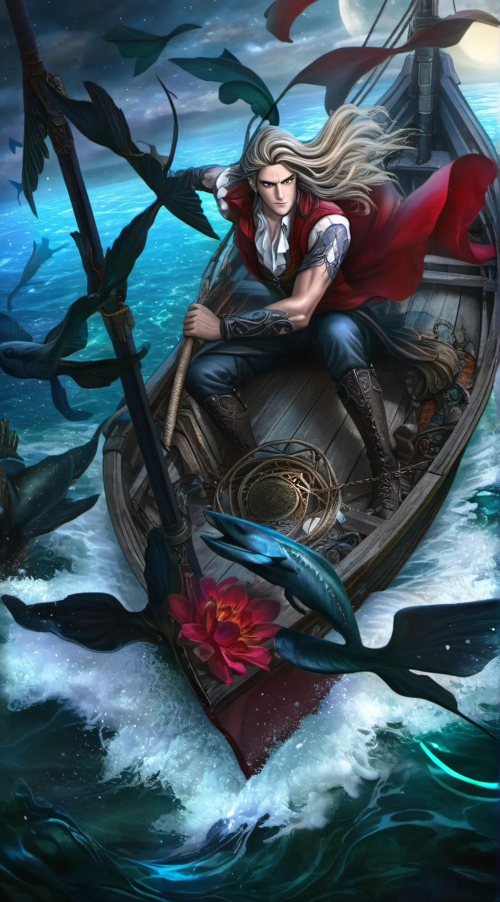 ai character: cazador de sirenas background