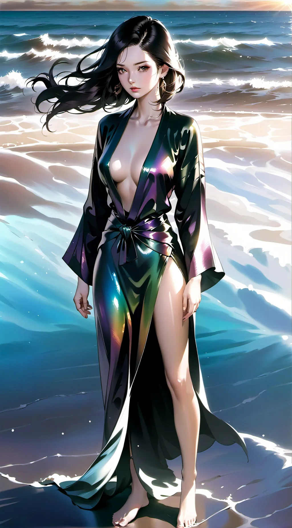 ai character: Luna background