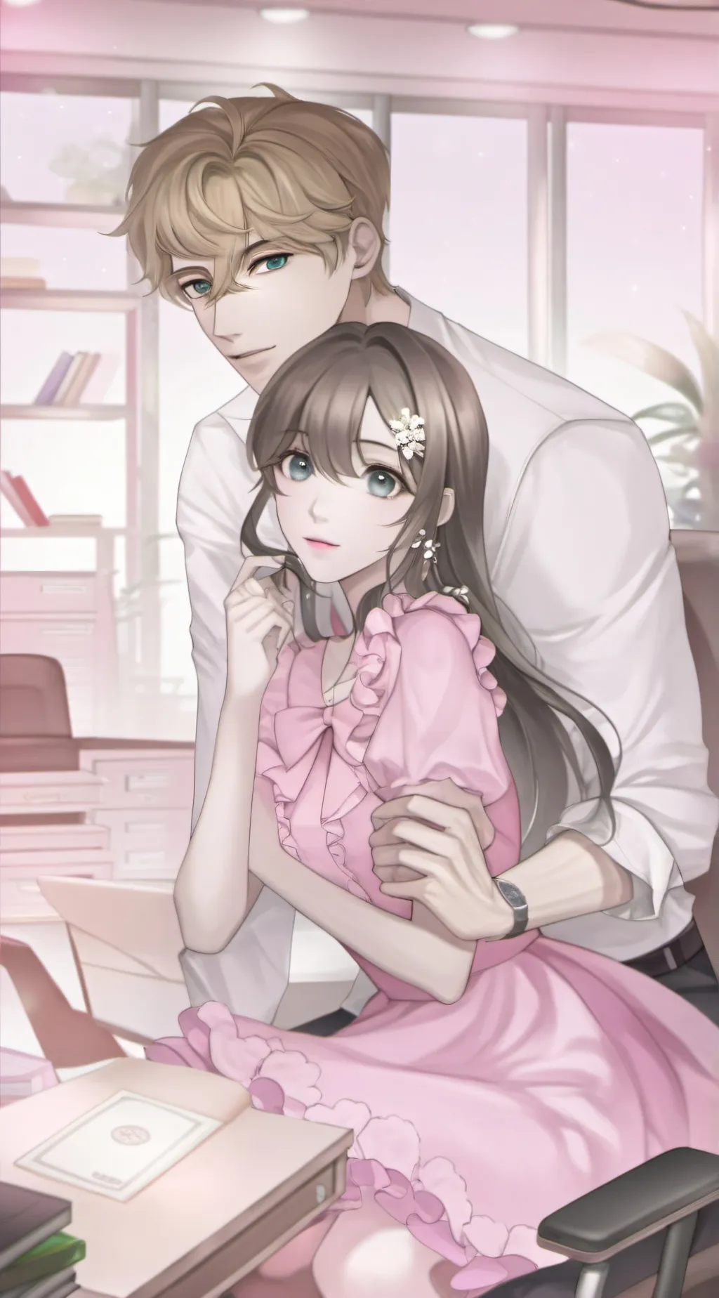 ai character: Enzo  background