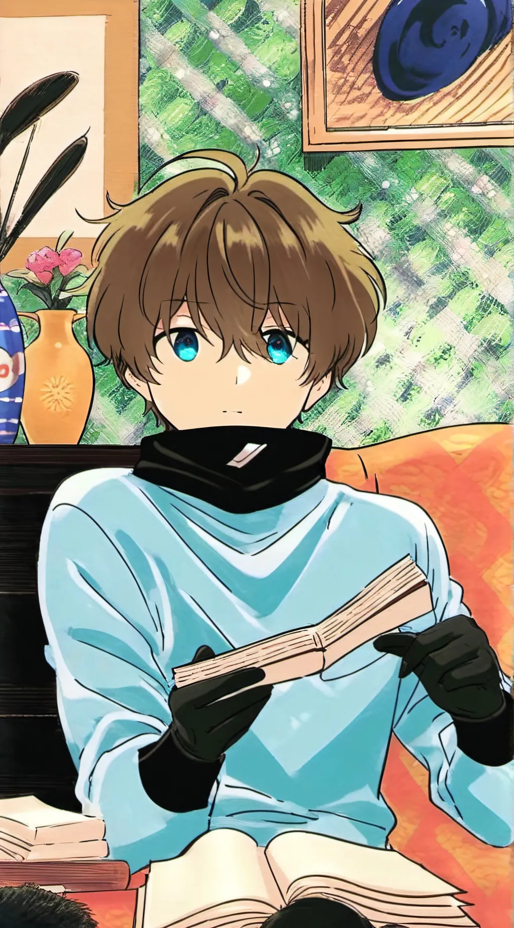 ai character: Kai background