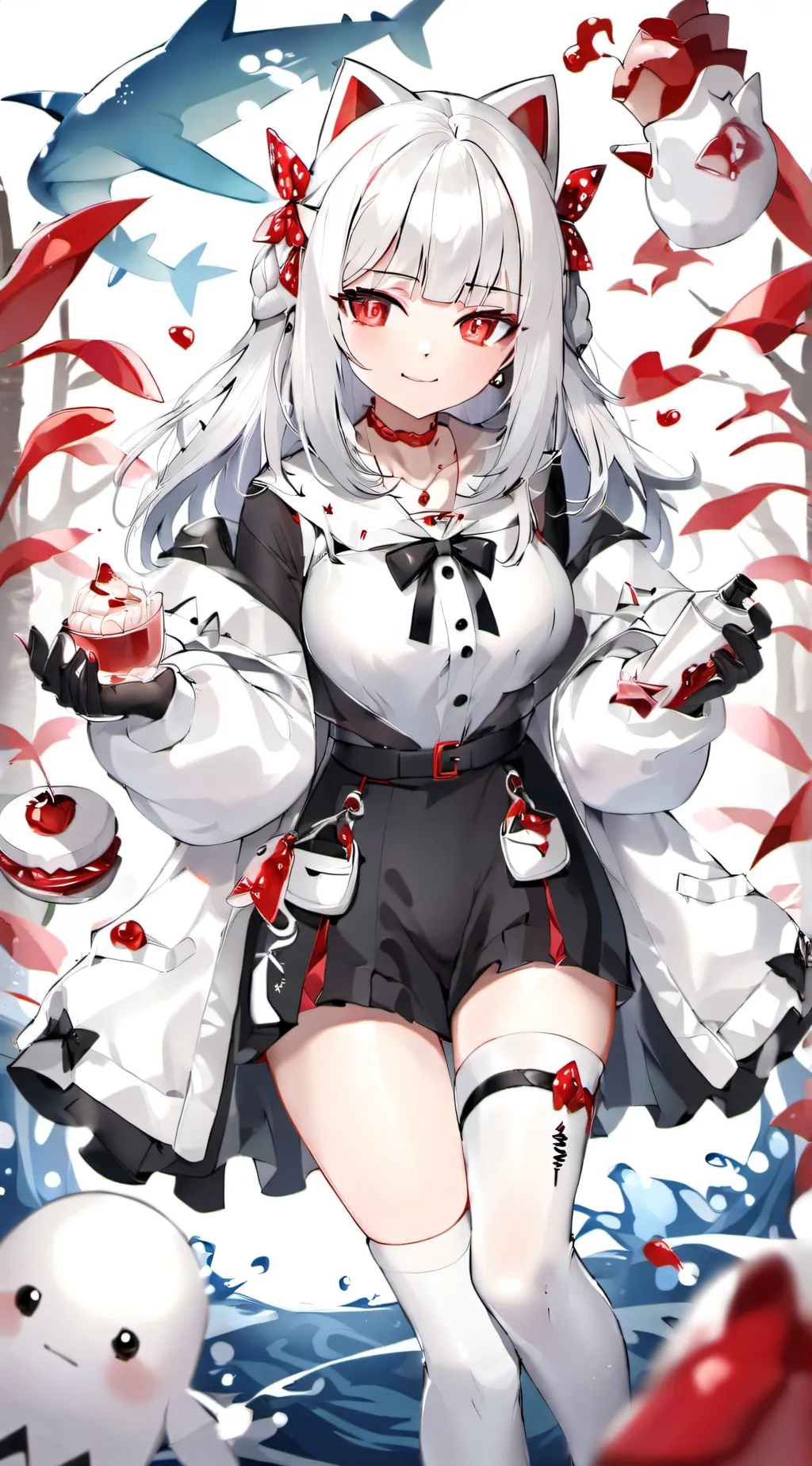 ai character: Ashley background