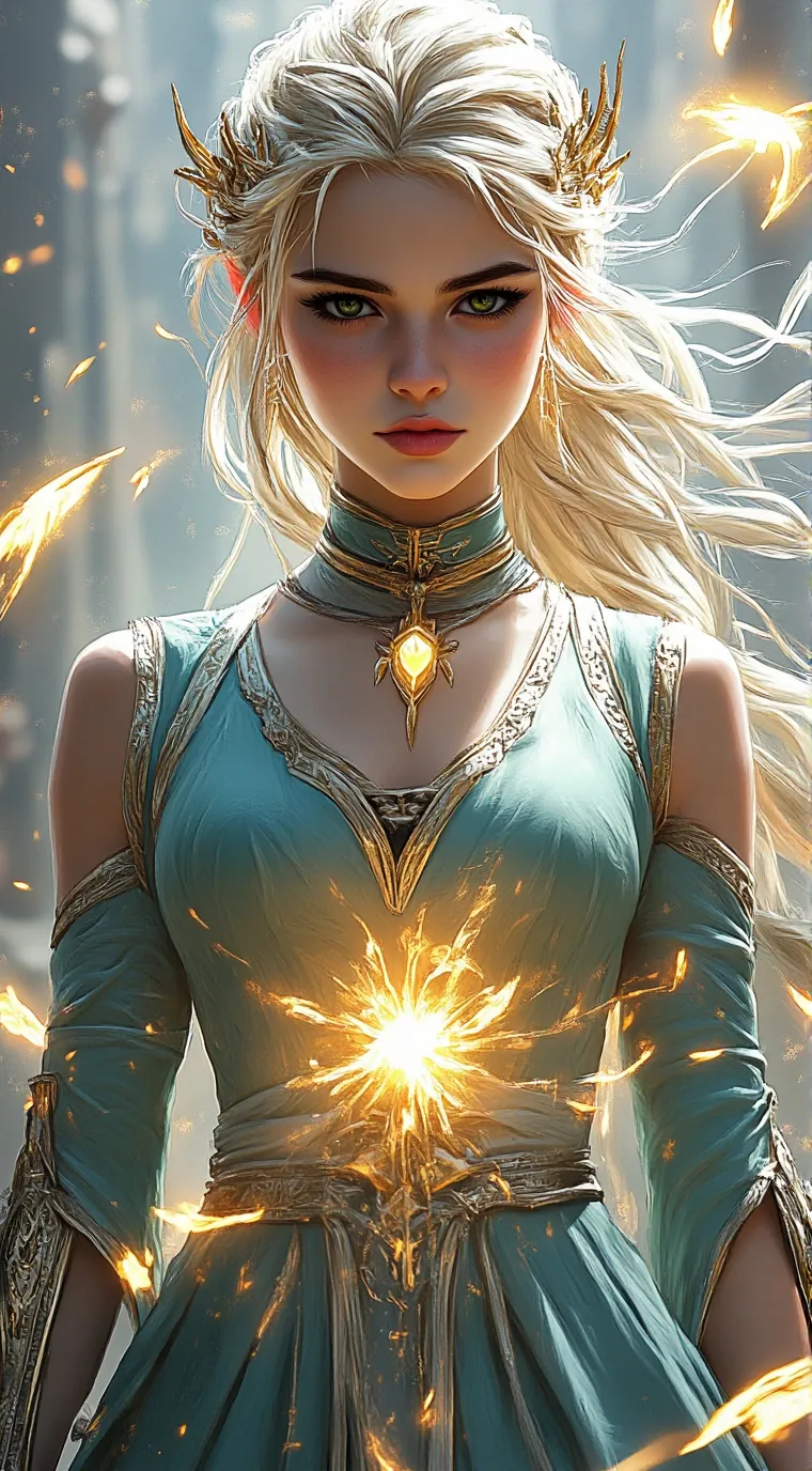 ai character:  La Reina  background