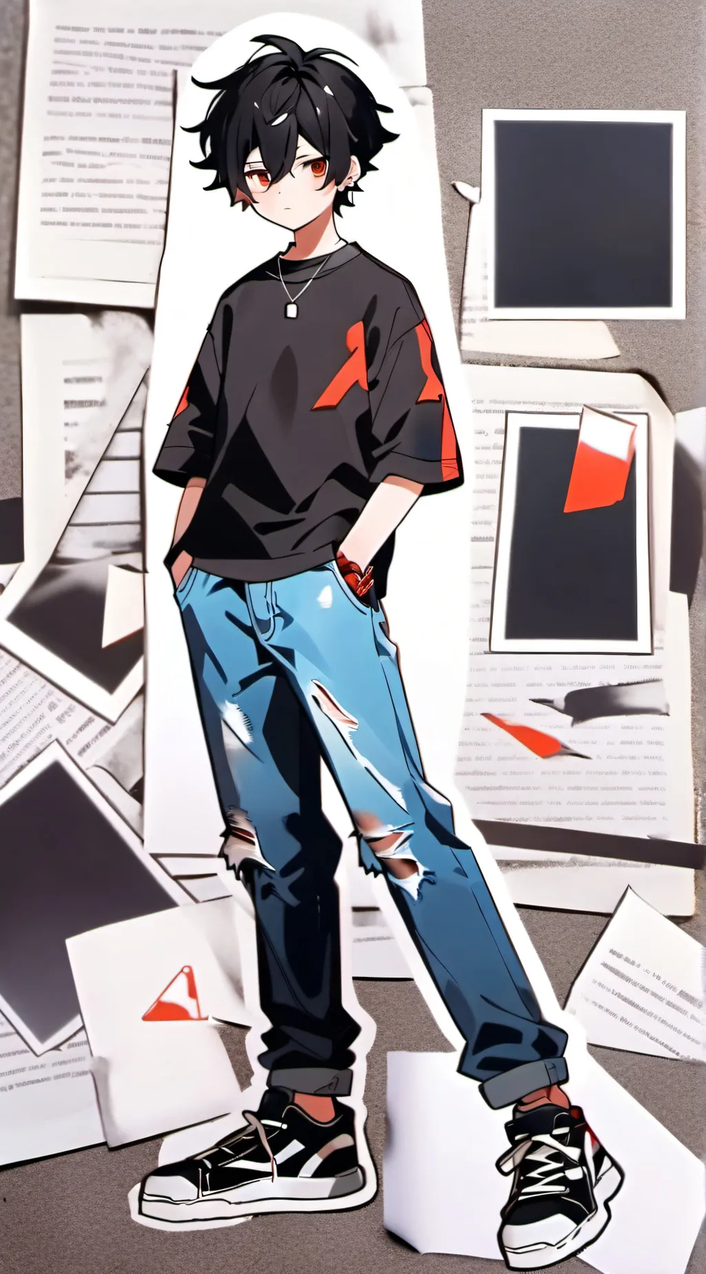 ai character: ~†{Chris}†~ background