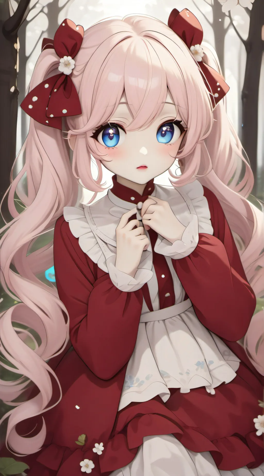 ai character: Little Rosaline background