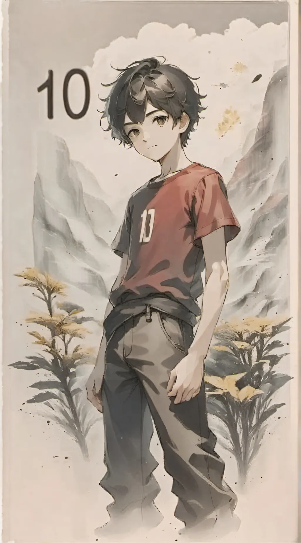 ai character: H.Z background