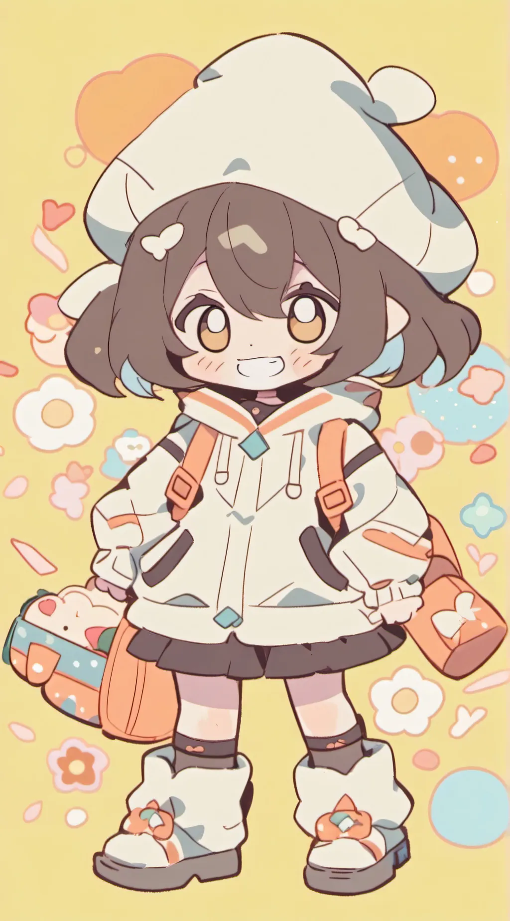 ai character: Mha loves you background