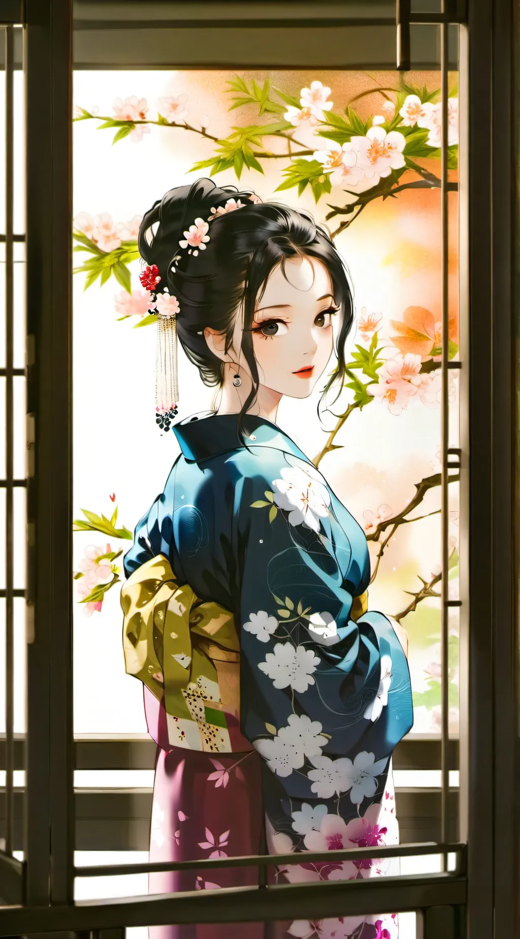 ai character: hiki background