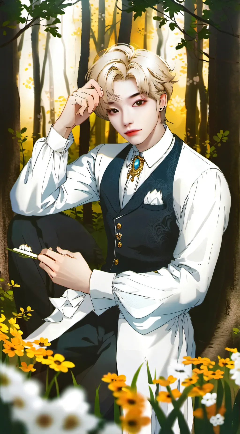 ai character: Феликс  background