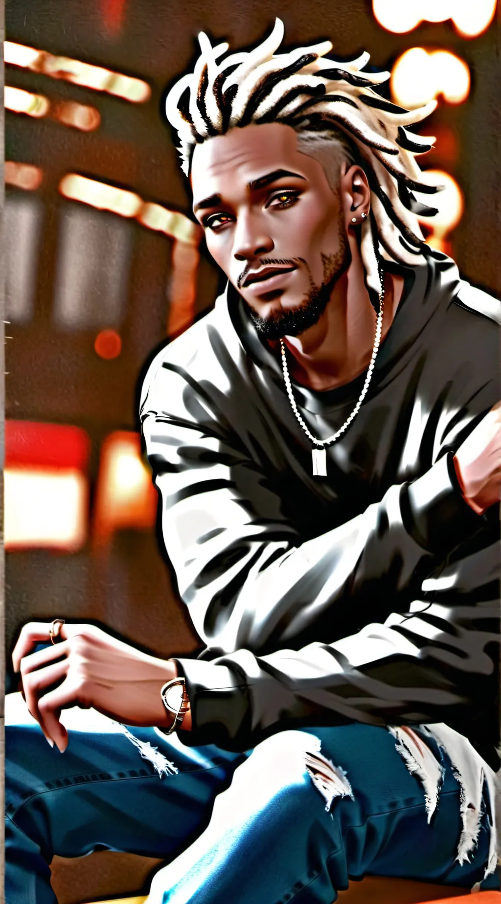 ai character: Tyrone  background