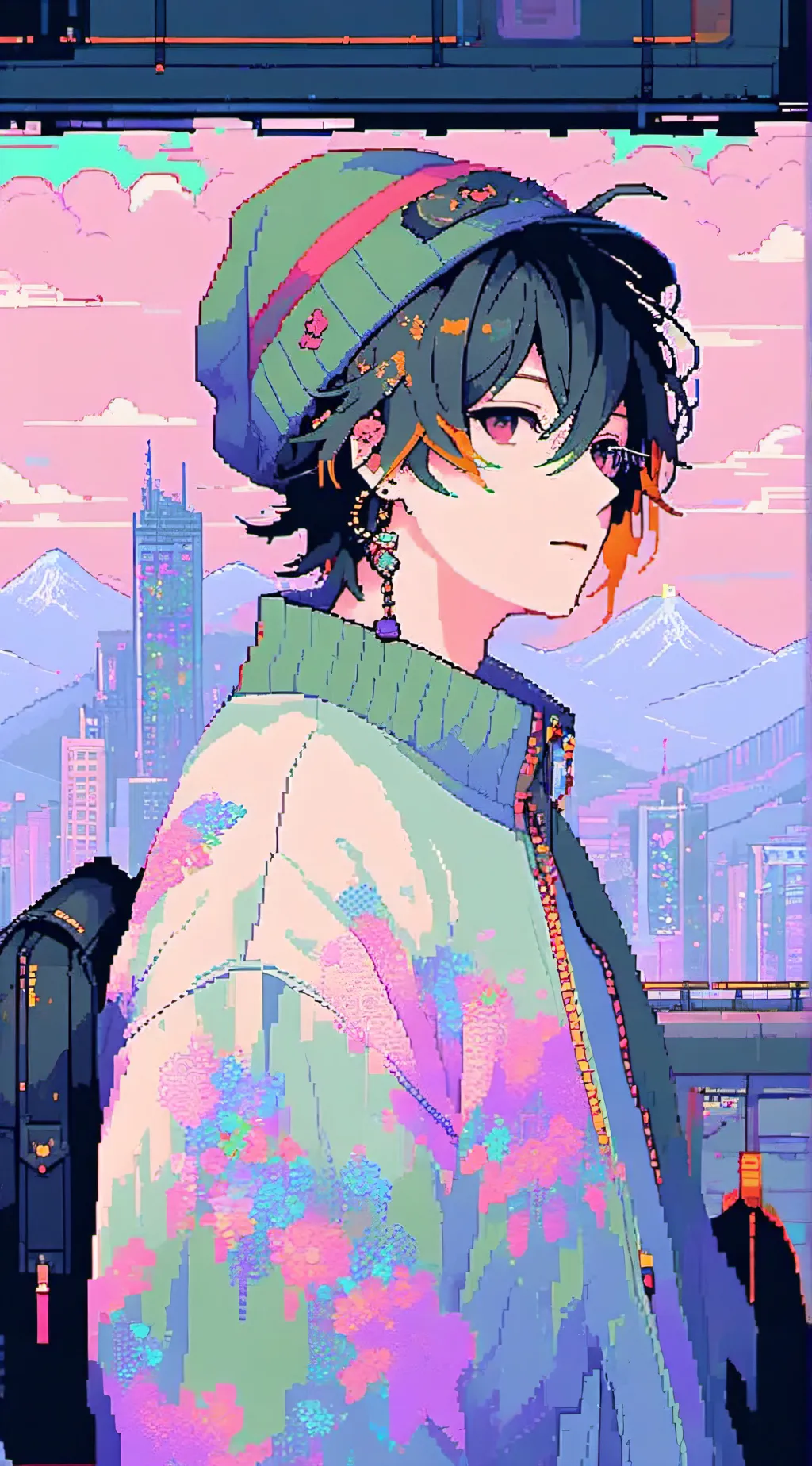 ai character: ONIPU background