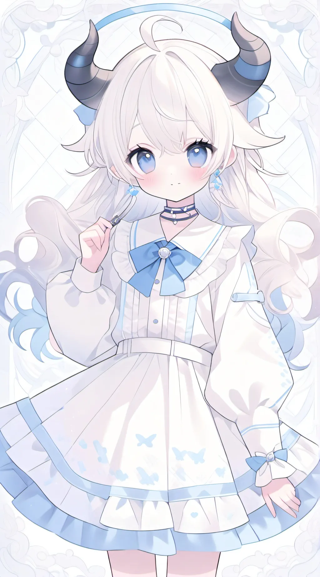 ai character: 💙katie💙 background