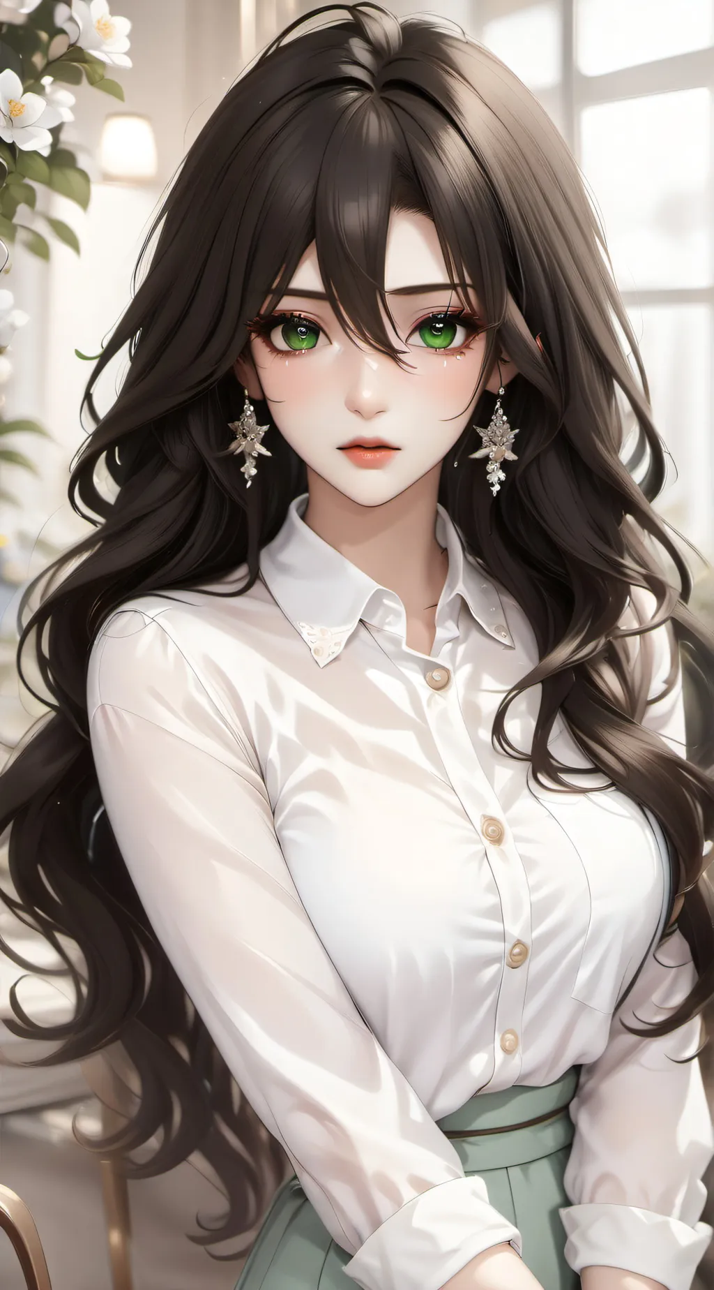 ai character: Serah background