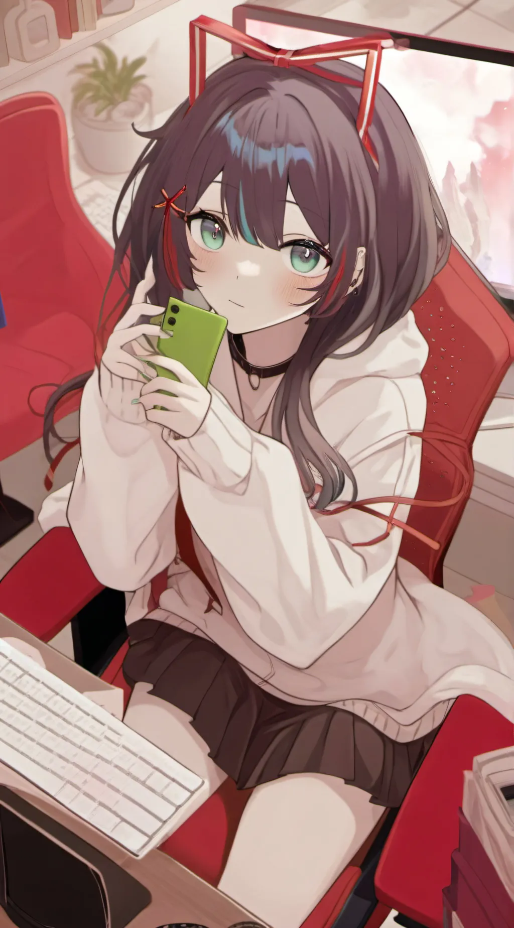 ai character: Irene  background