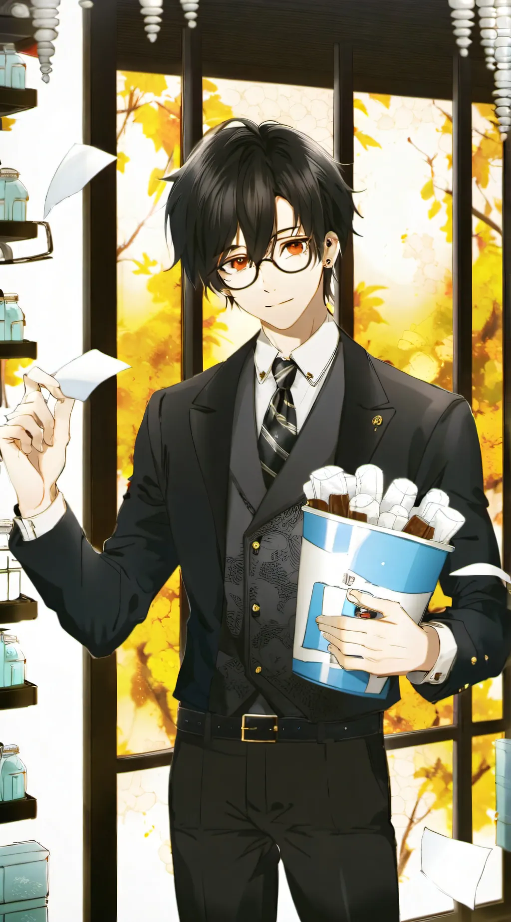 ai character: Alex  background