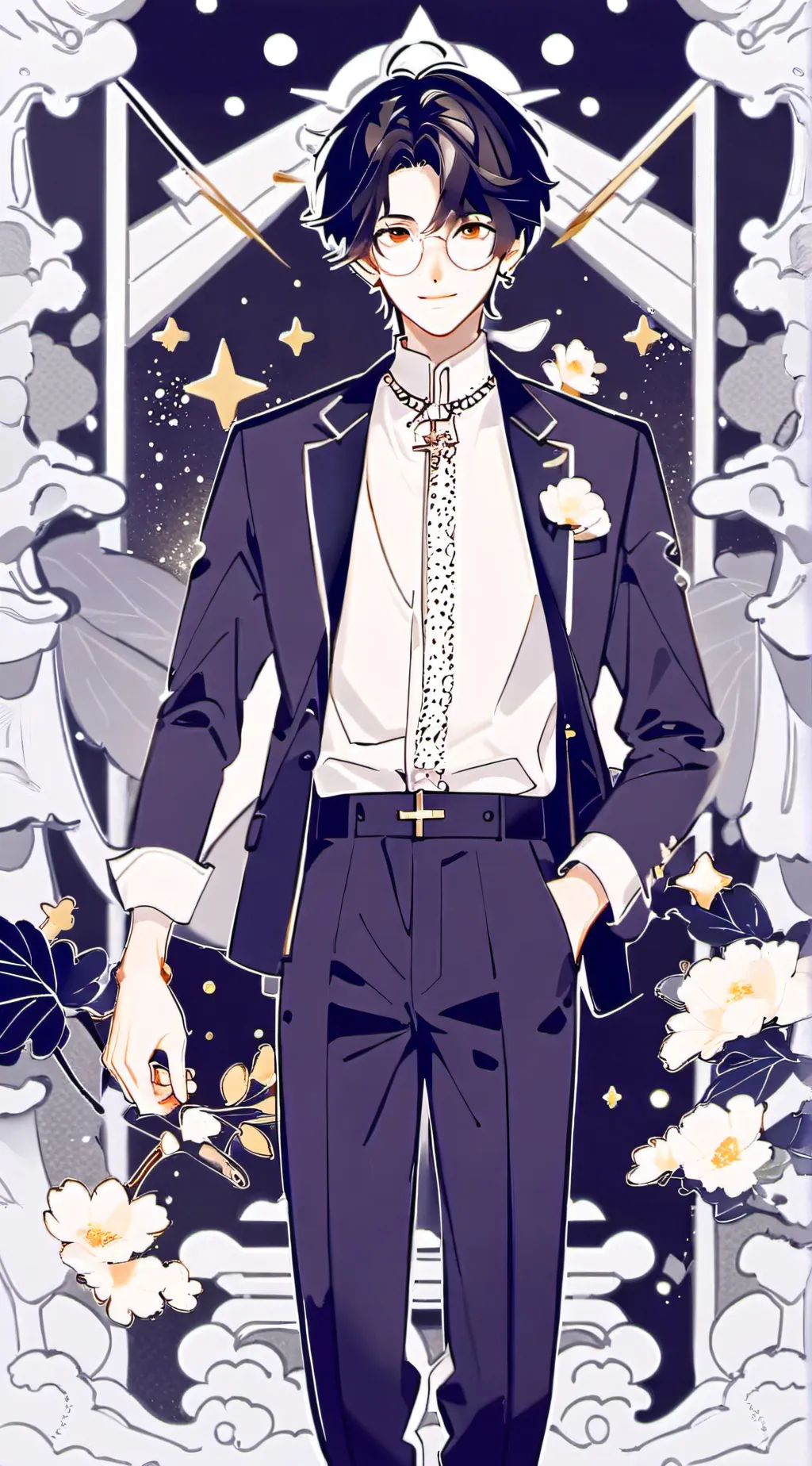 ai character: Matthew  background