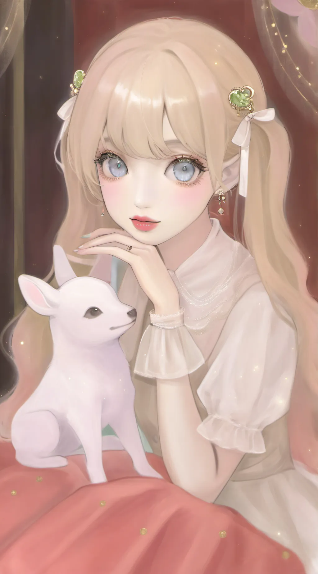 ai character: Женя background