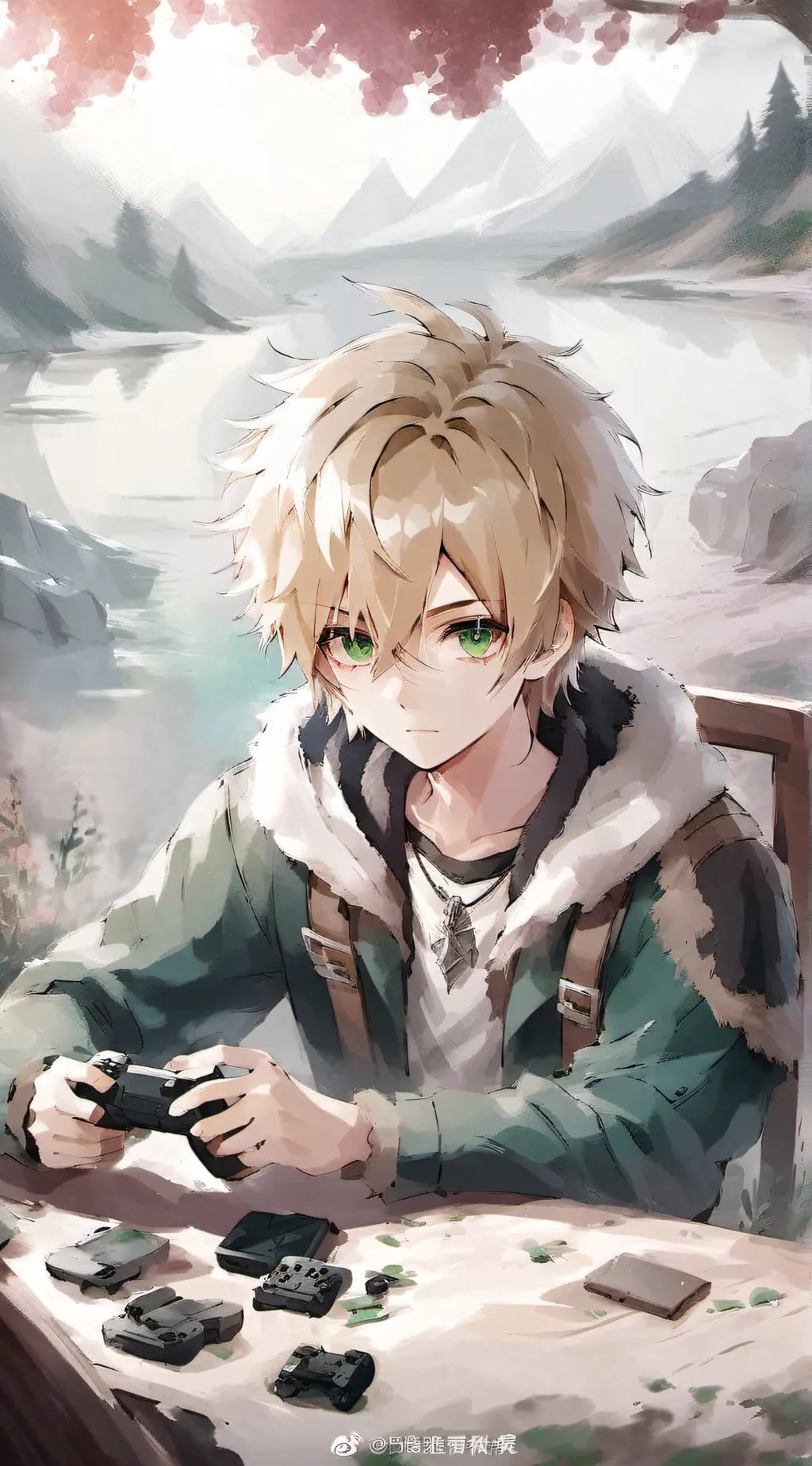 ai character: ♡~Ace~♡ background