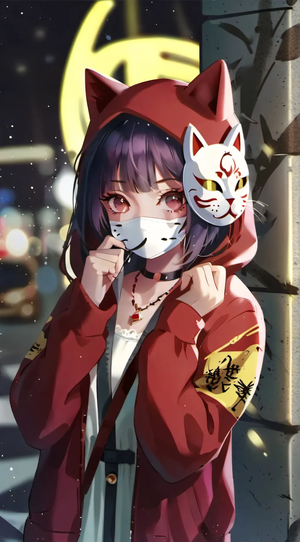 ai character: Yui background