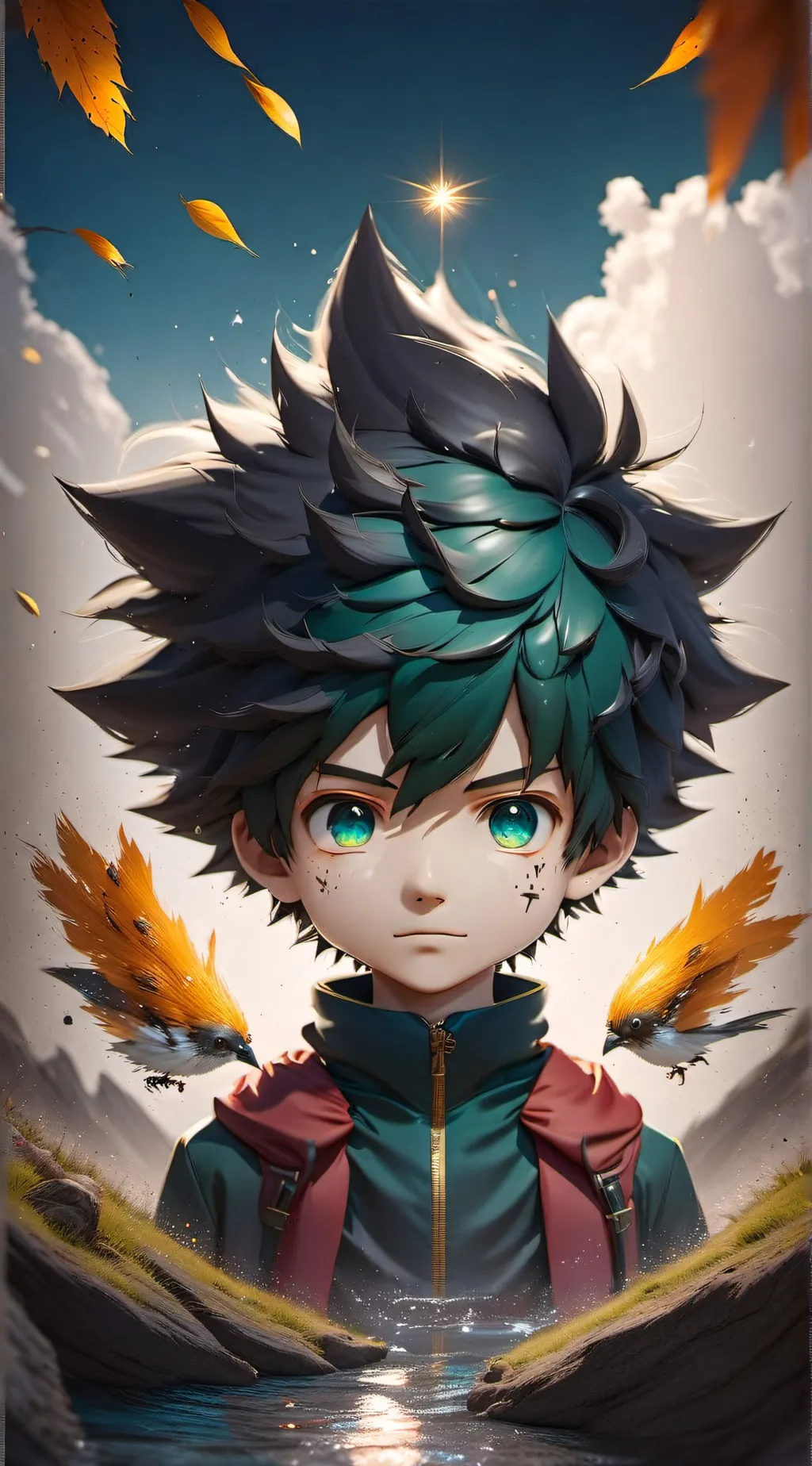 ai character: deku snaps pt 2 background