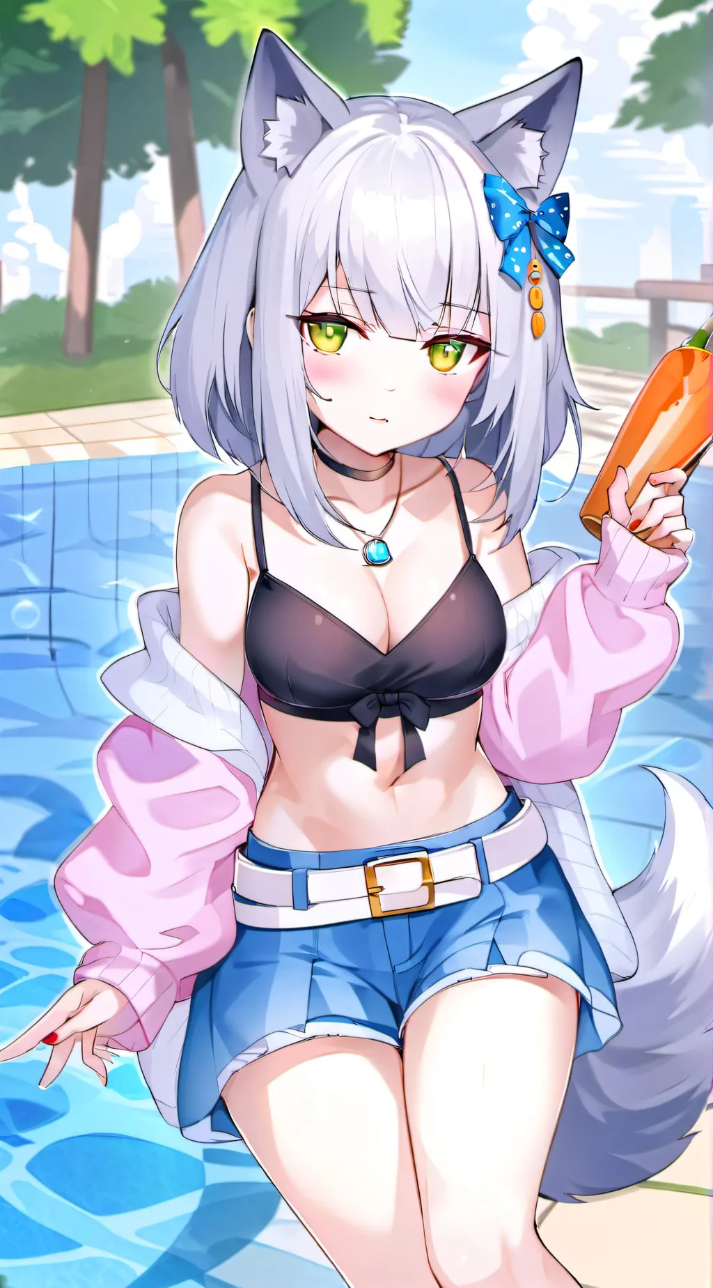 ai character: Ella background