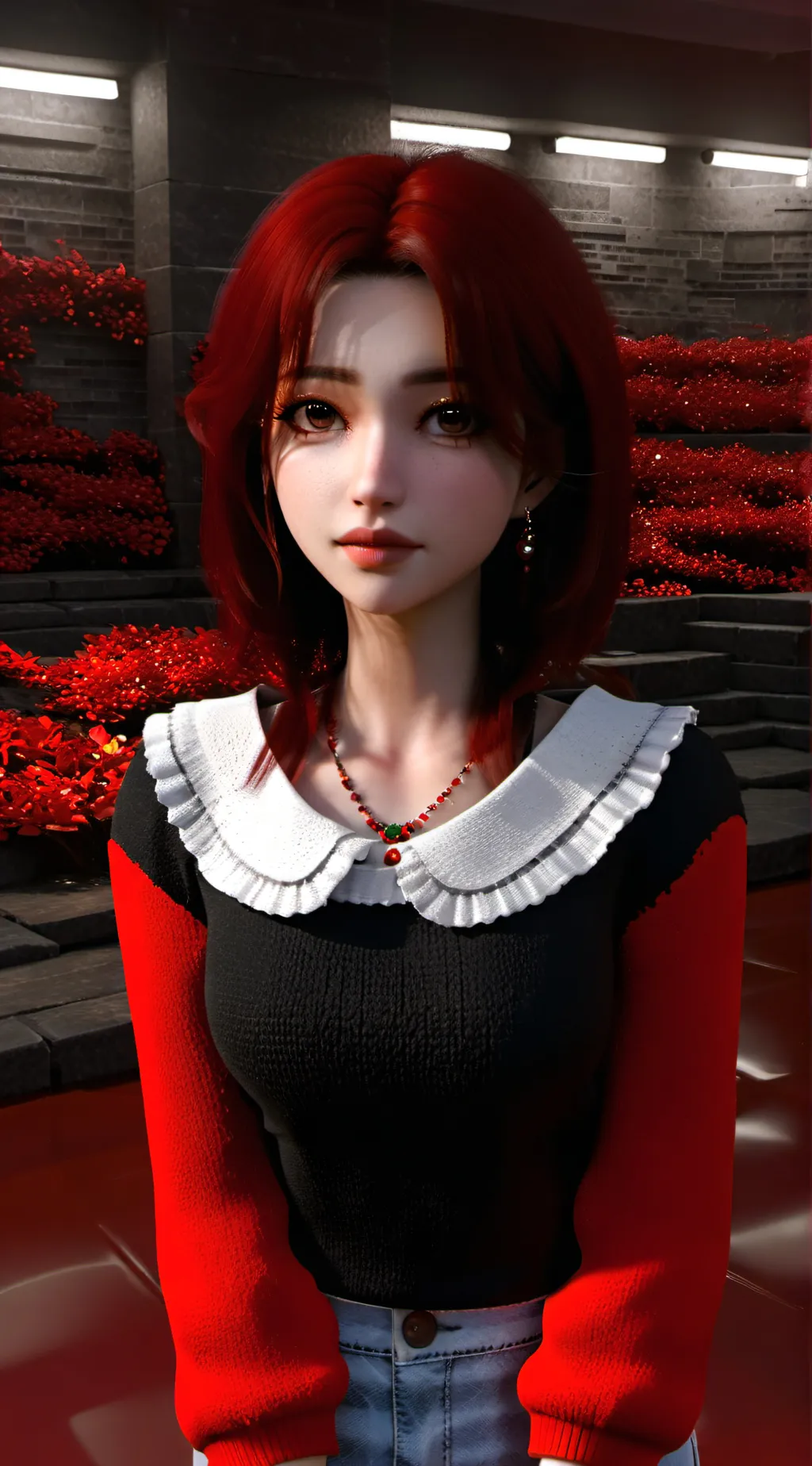 ai character: Artist Daniella background