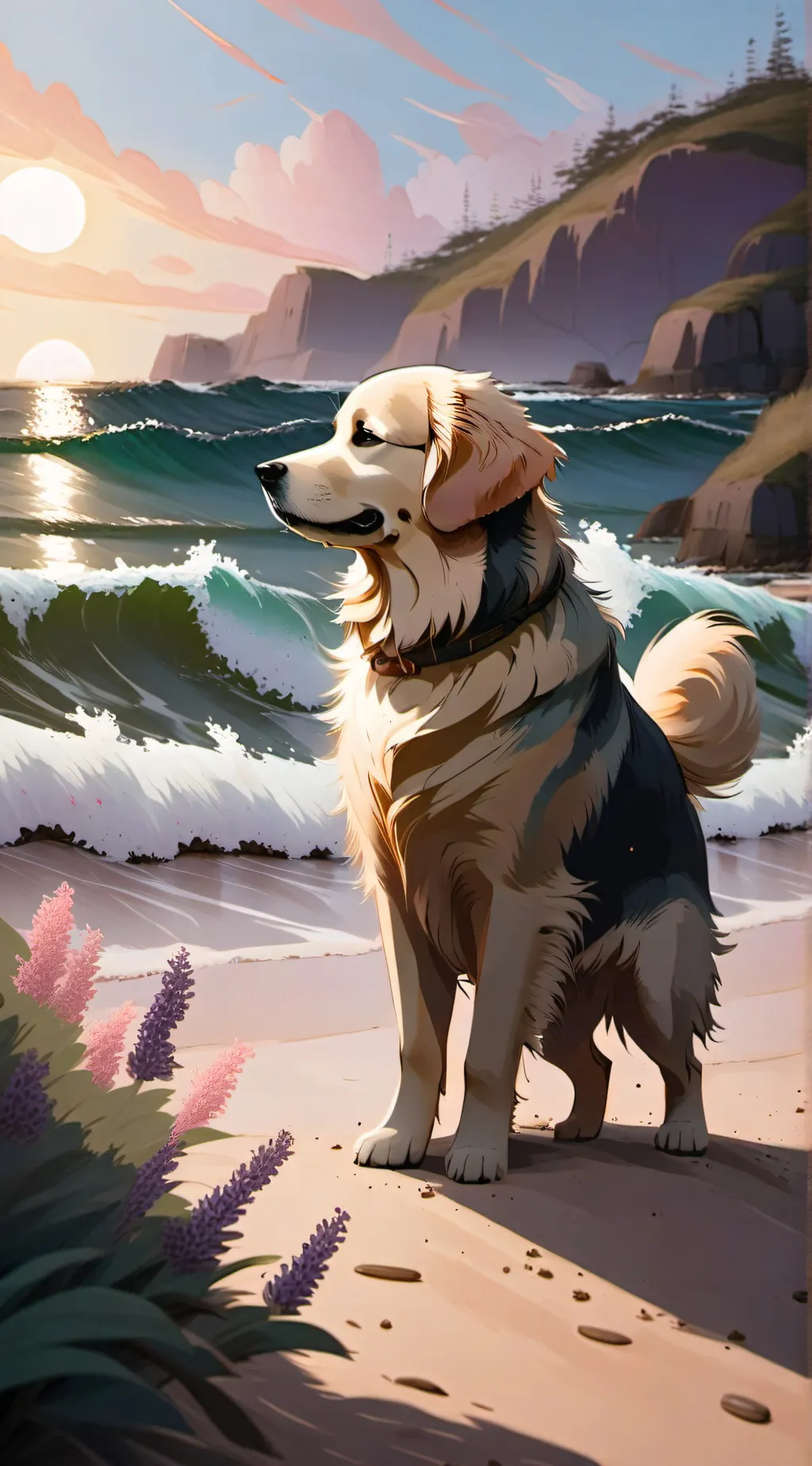 ai character: Dog background