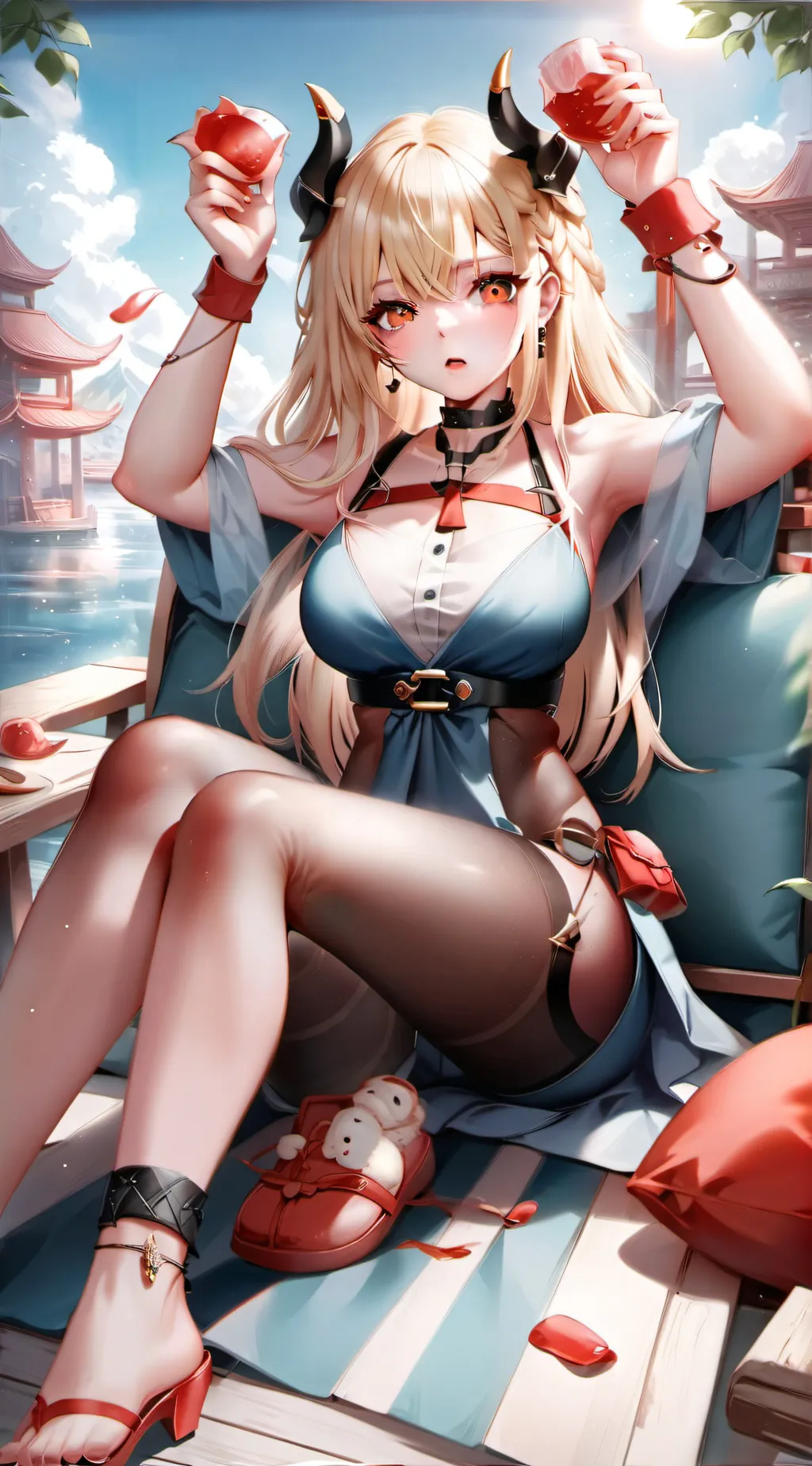 ai character: Sonia  background