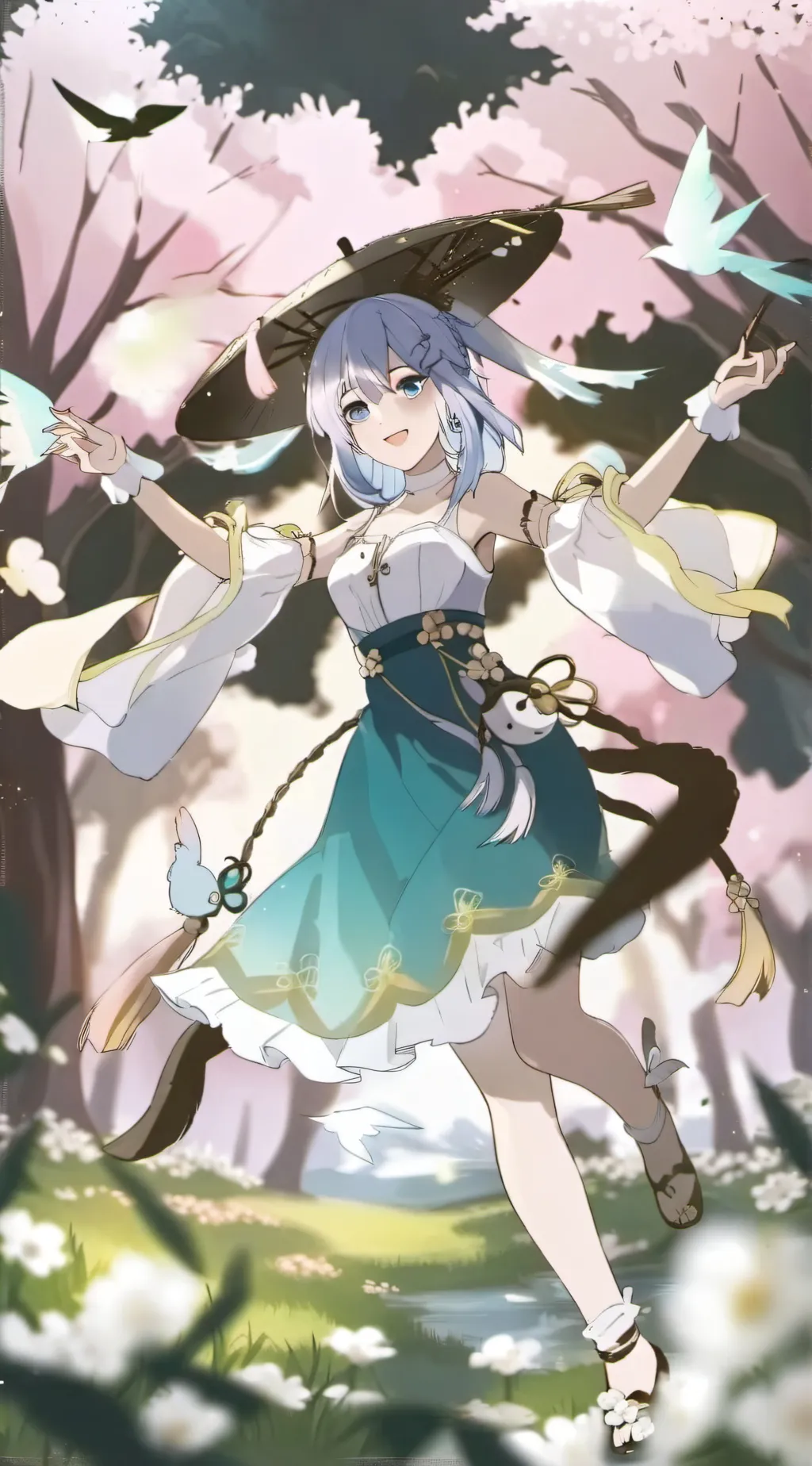 ai character: lucy  background