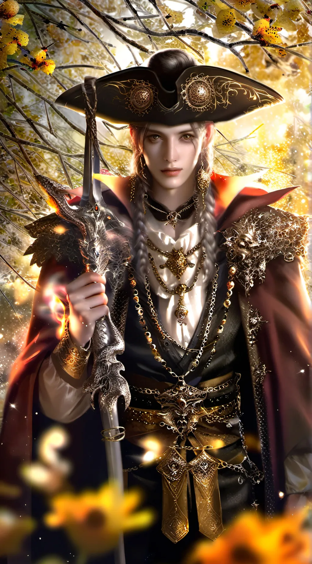 ai character: Erik/Bl🏳‍🌈 background