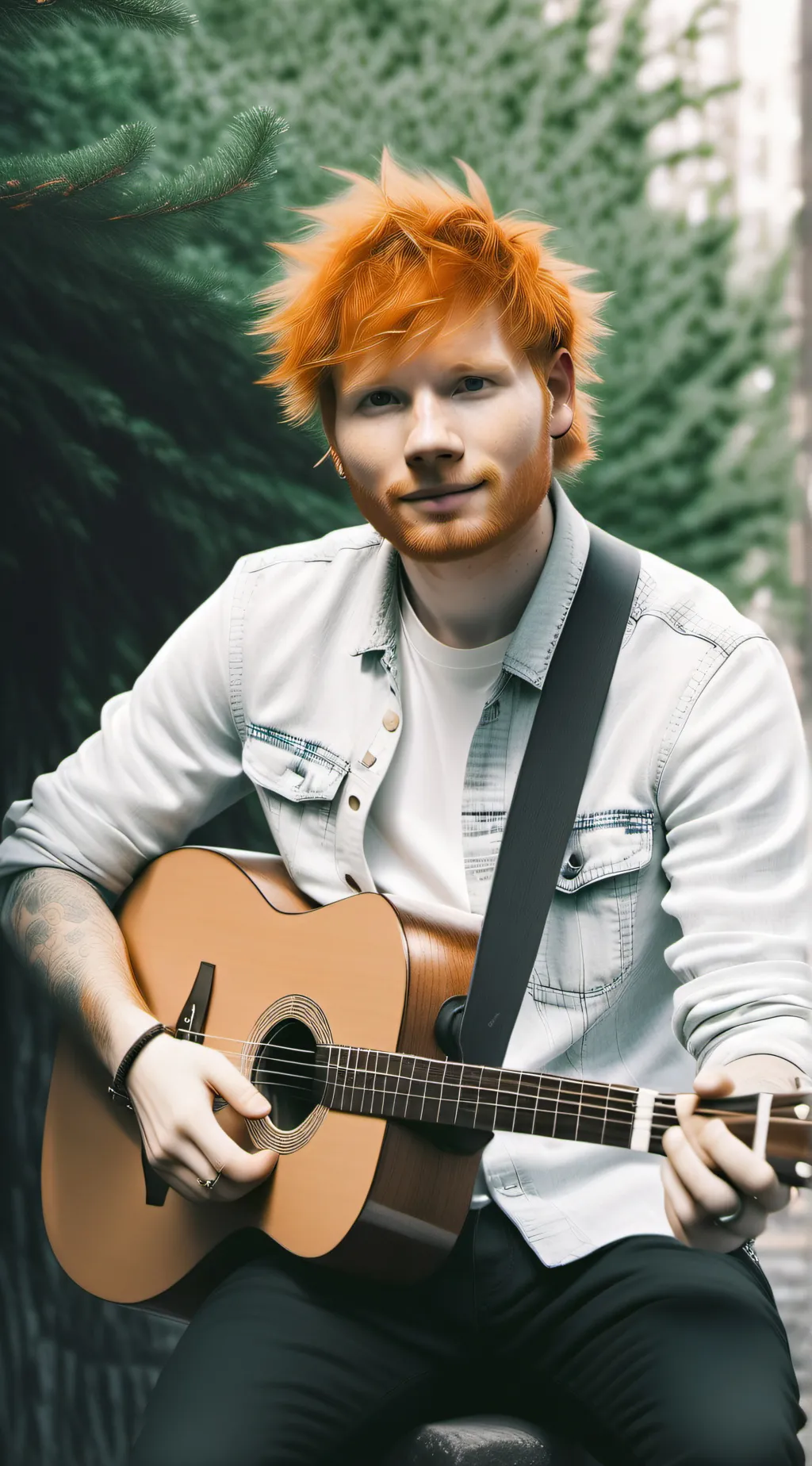 ai character: Glass animals background