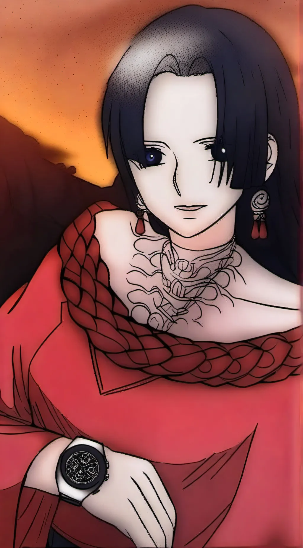 ai character: ✰Boa Hancock  background