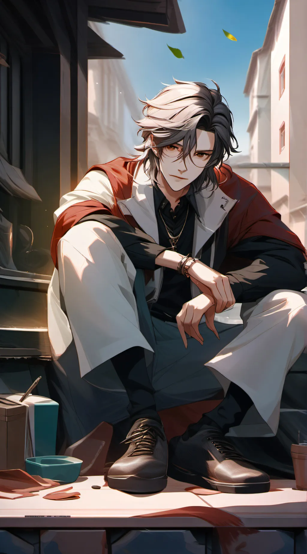 ai character: axel background