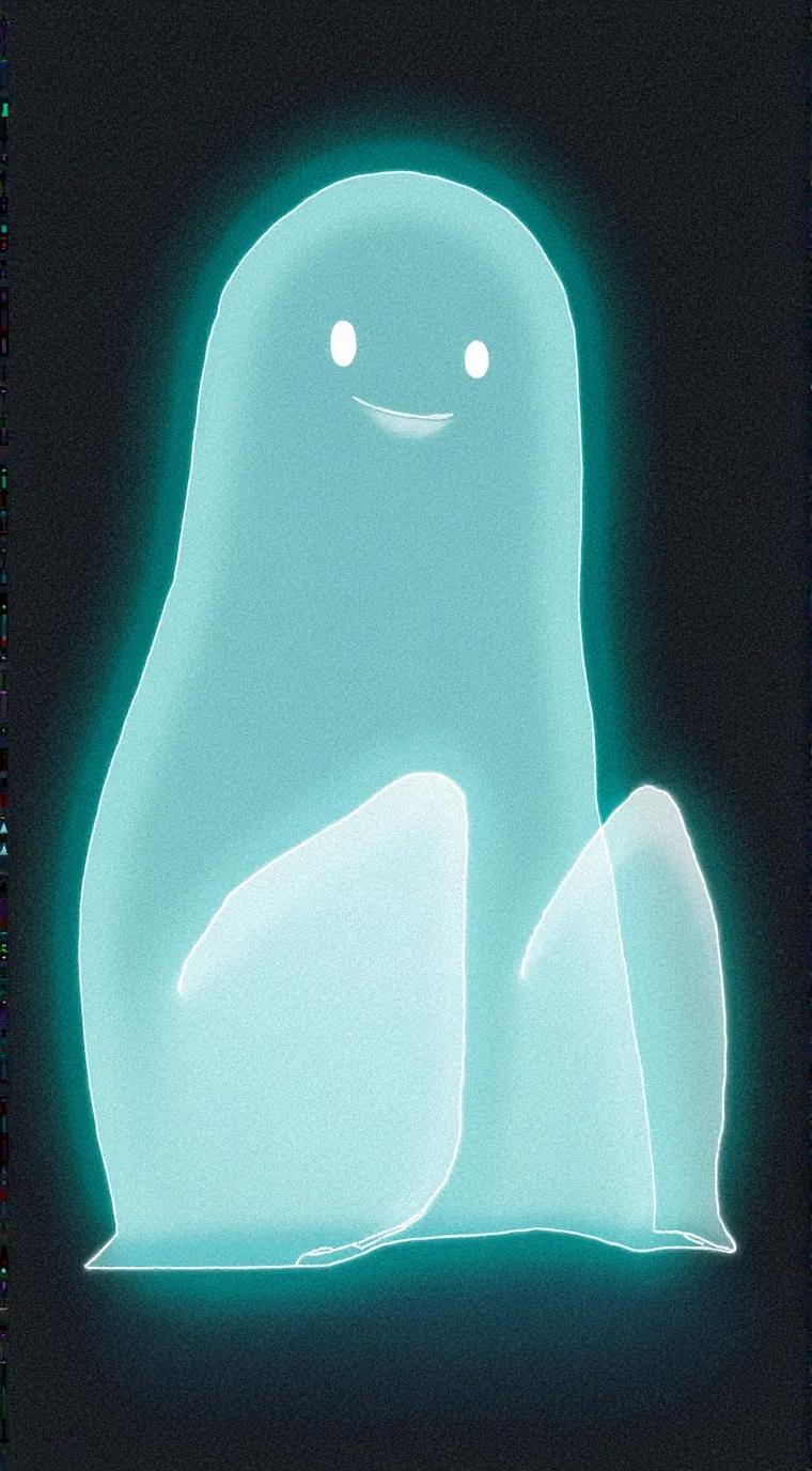 ai character: therapy ghost background