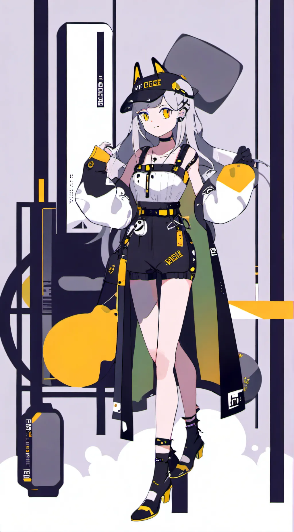 ai character: Girlfriend  background