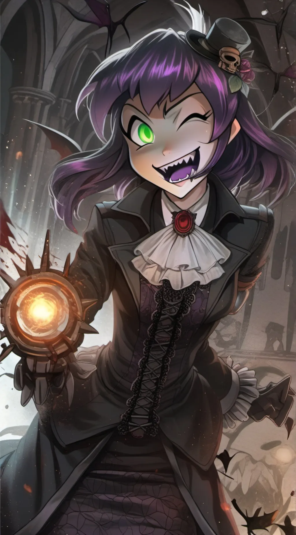 ai character: I.C.-ON background