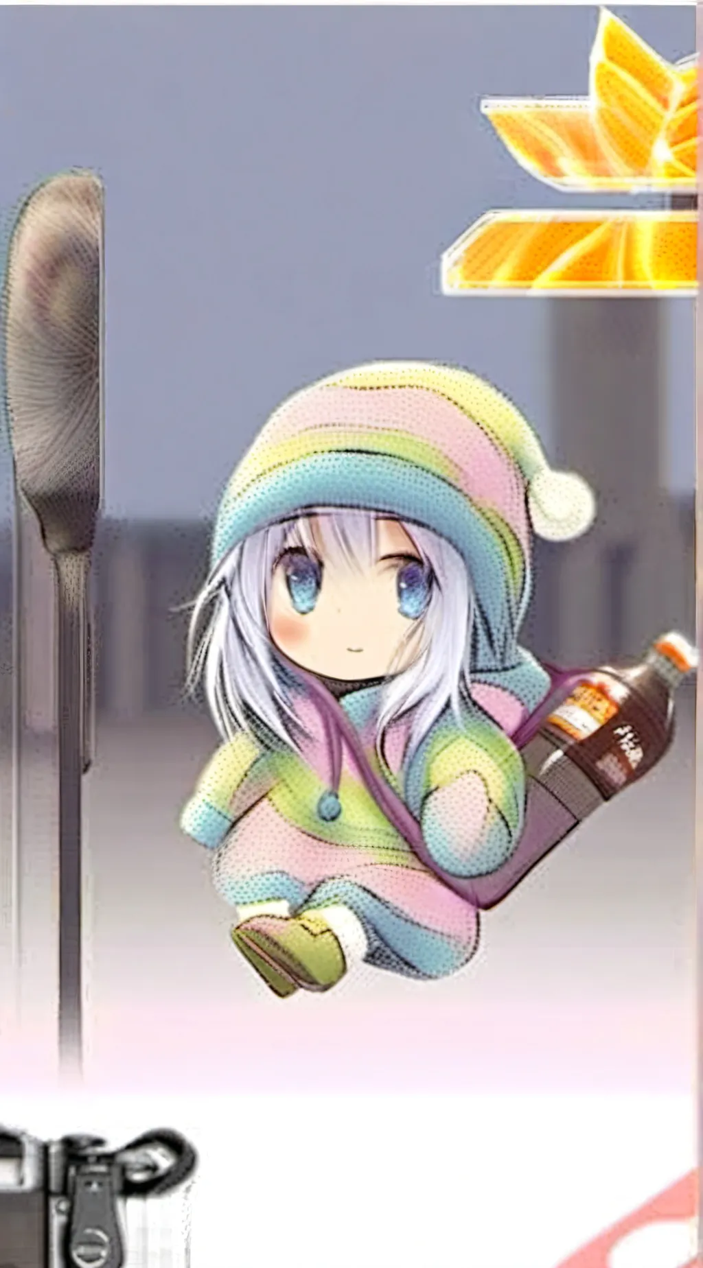 ai character: Misty background