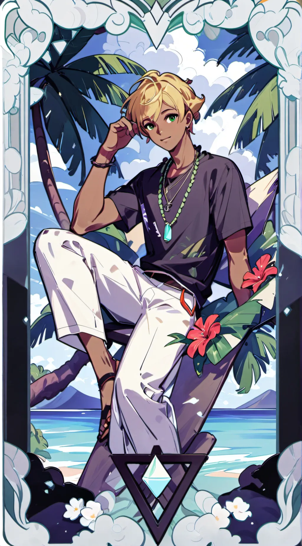 ai character: Charlie Wichland background