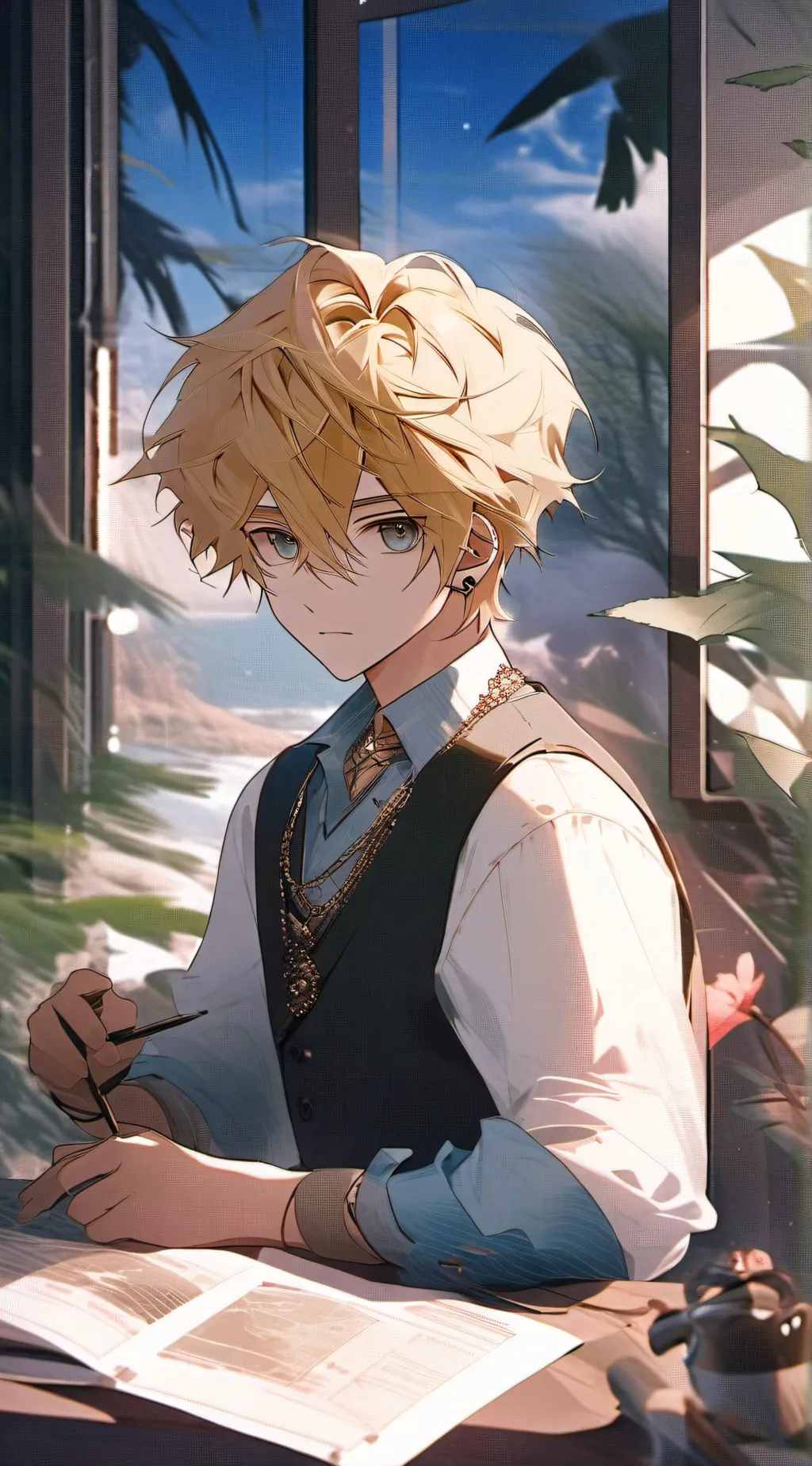 ai character: $Cheaster McMiler$ background