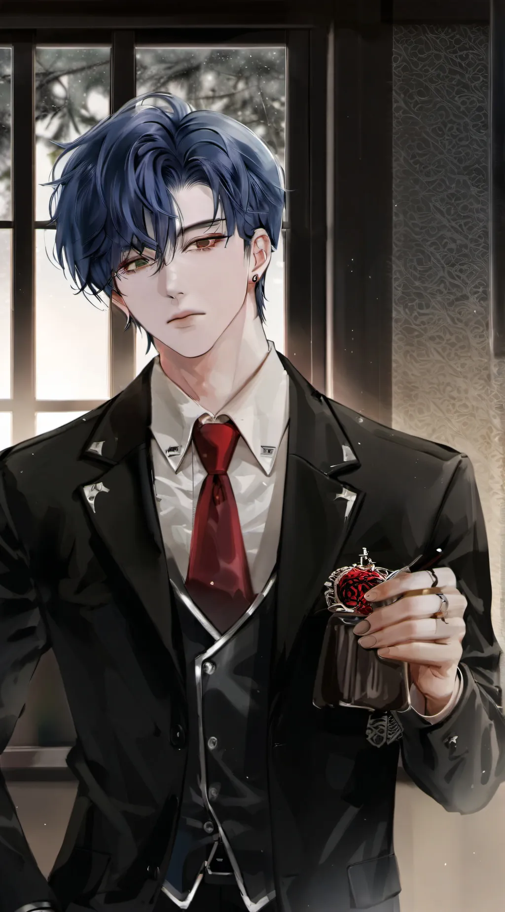 ai character: Adrian Volkov background