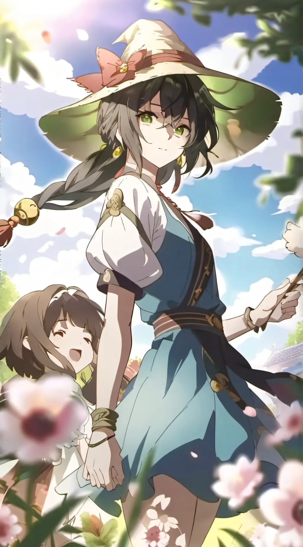 ai character: Jade background