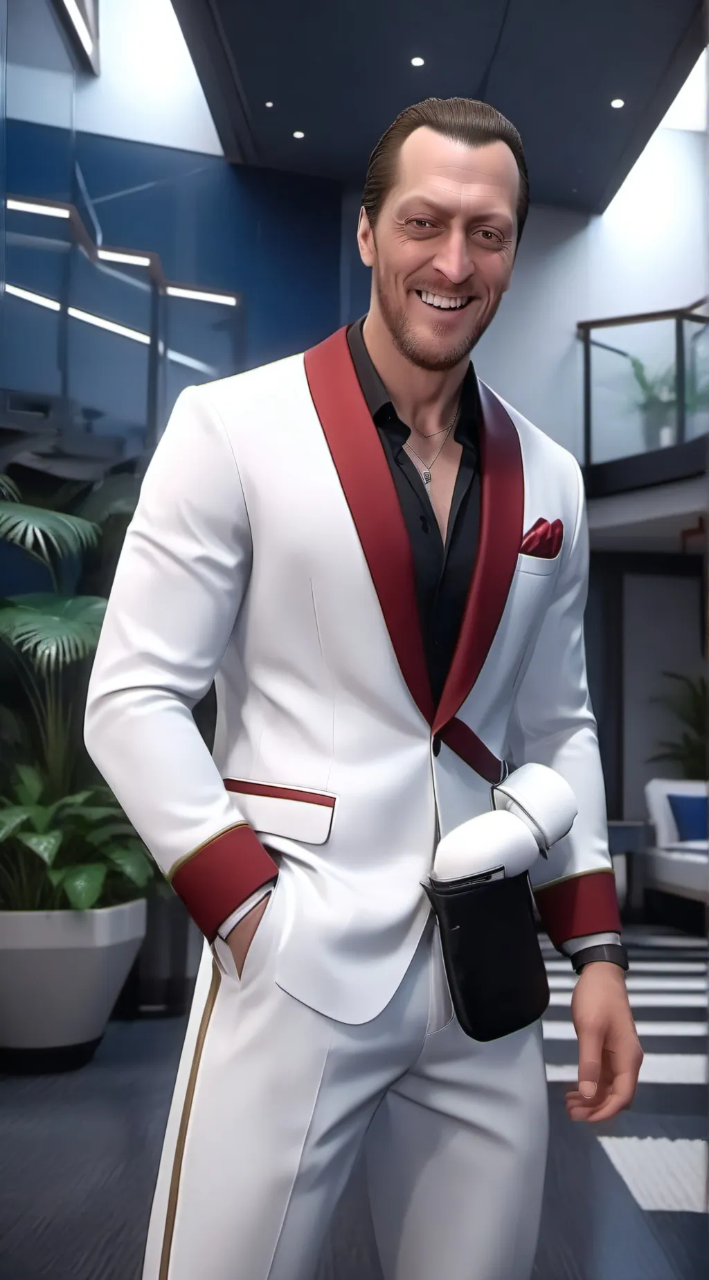 ai character: CARLINHOS  background